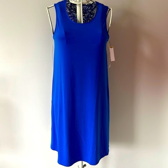 NWT AB Studio mini blue dress - Picture 1 of 4
